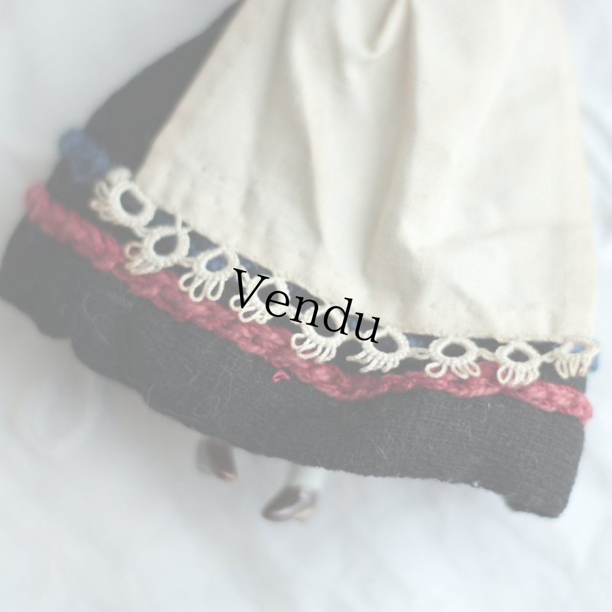 画像4: オランダお衣装のチャイナヘッドドール  344 (4)