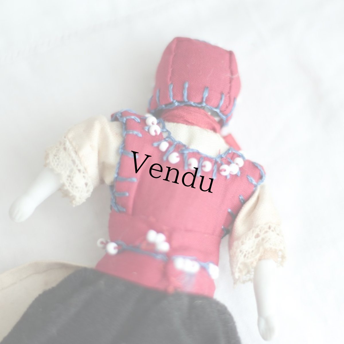 画像5: オランダお衣装のチャイナヘッドドール  344 (5)