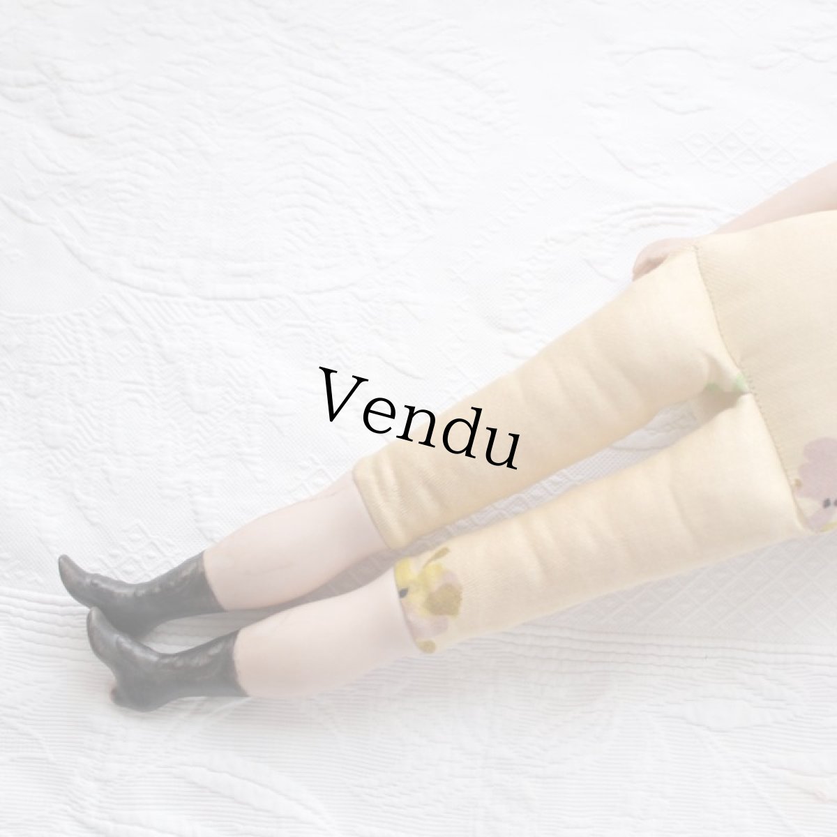 画像5: 花柄ボディの美しいチャイナヘッドドール＊ (5)