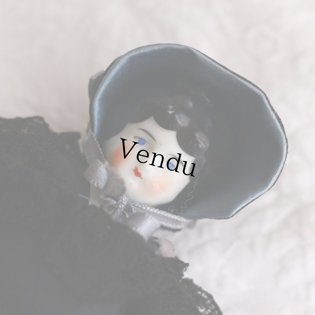 画像5: mourning china head doll (5)