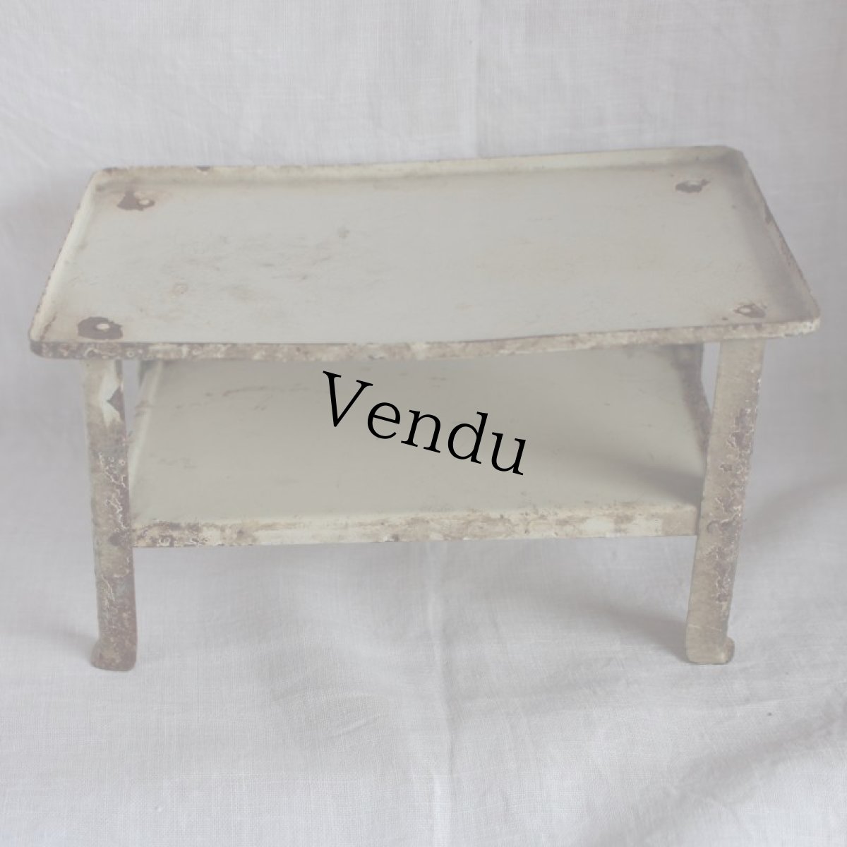 画像2: ドールハウスメタルテーブル (2)