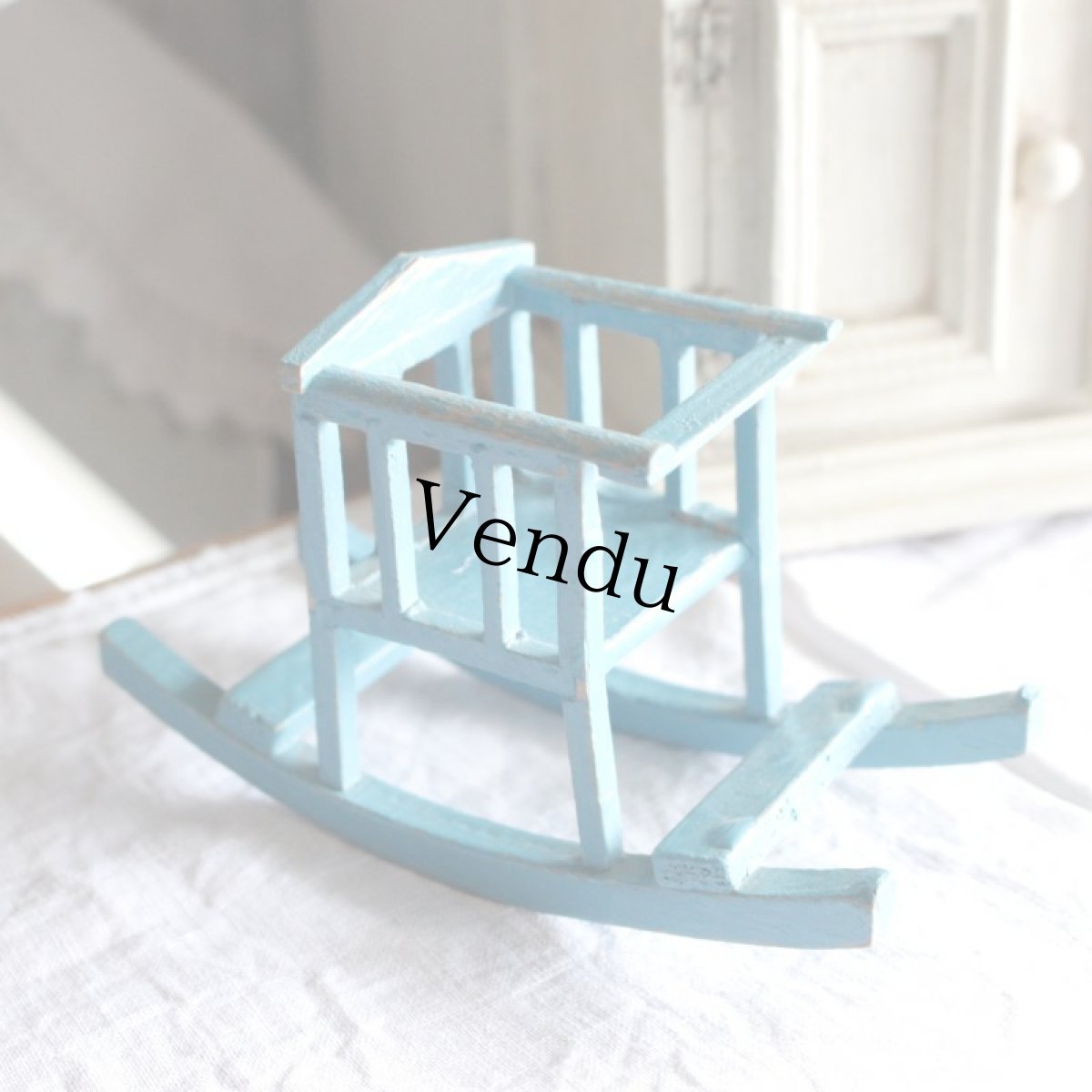 画像3: アンティークゆり椅子 (3)