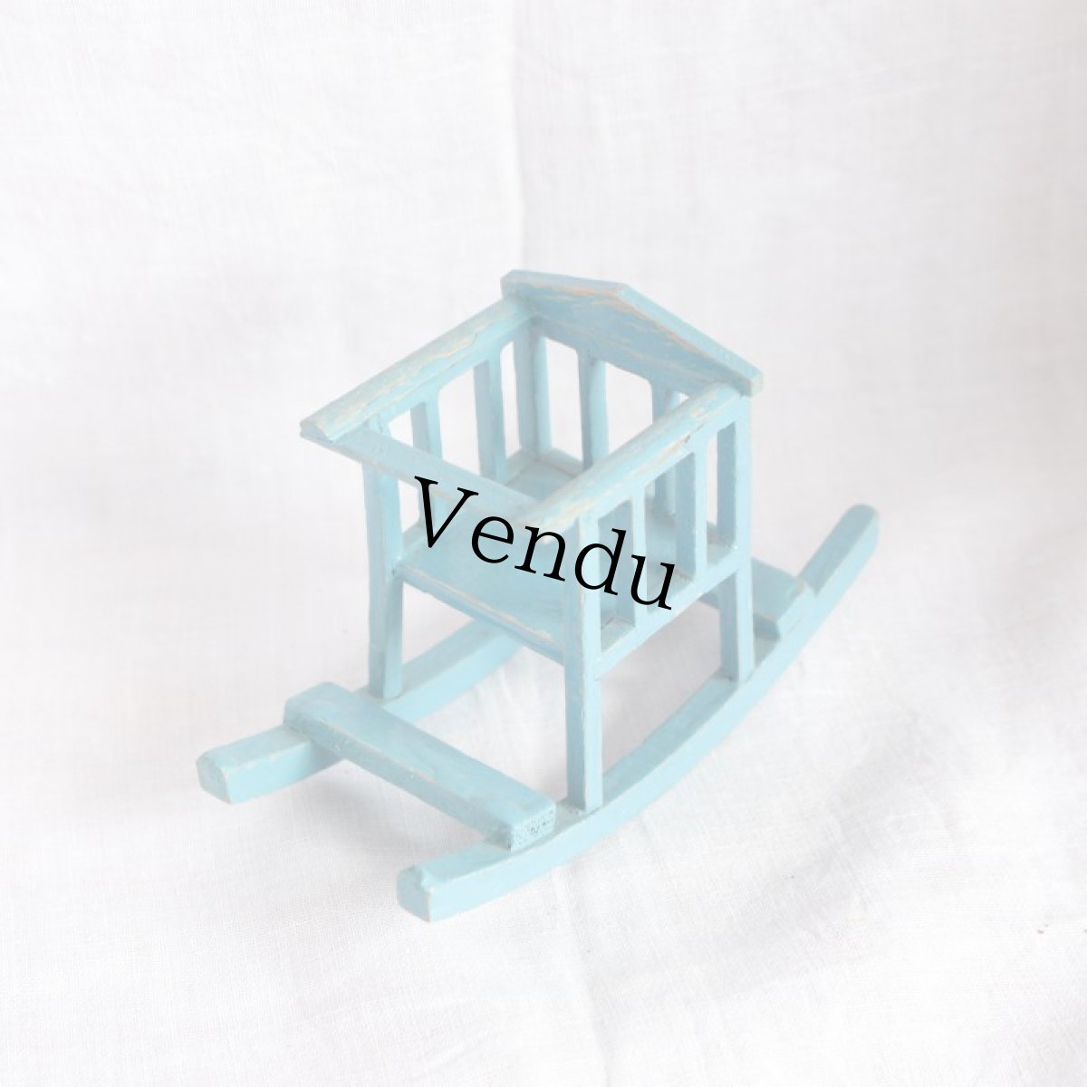 画像4: アンティークゆり椅子 (4)