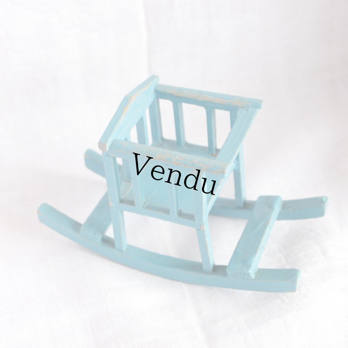 画像5: アンティークゆり椅子 (5)