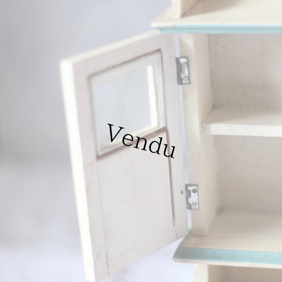 画像5: ドールハウス　アンティークカップボード (5)