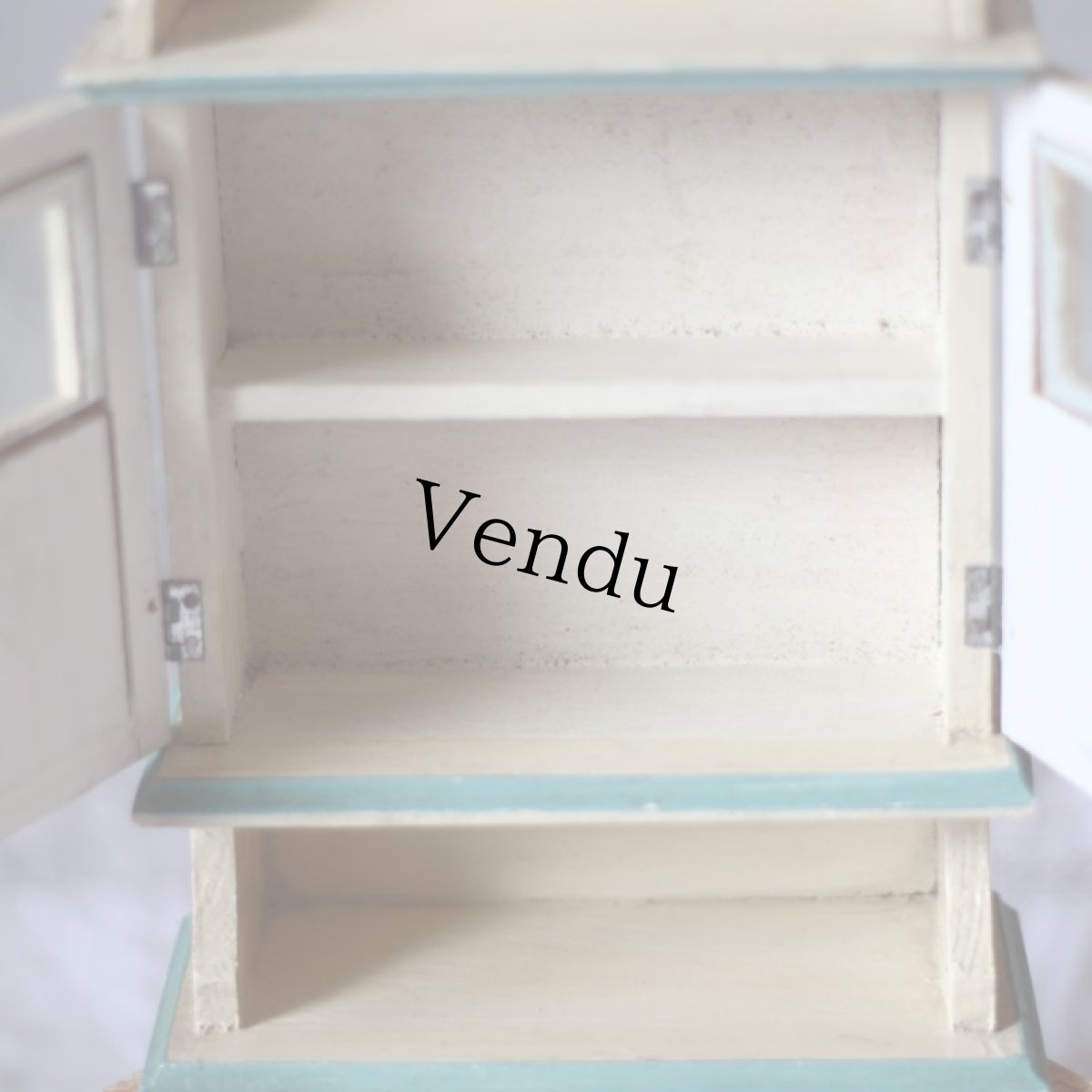 画像7: ドールハウス　アンティークカップボード (7)