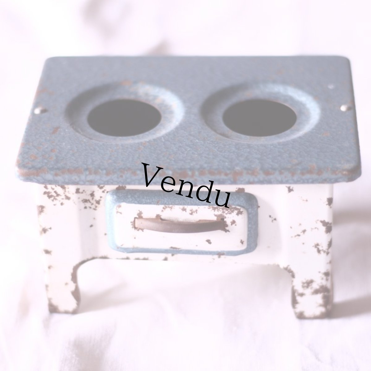 画像3: ドールハウス アンティークメタルストーブ&鍋 381 (3)