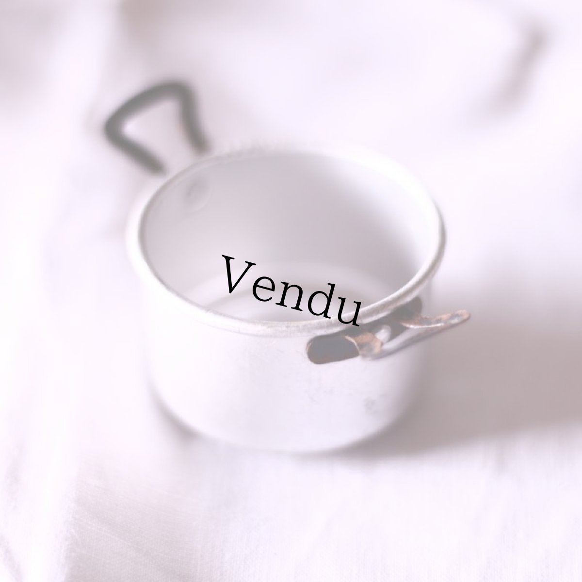 画像7: ドールハウス アンティークメタルストーブ&鍋 381 (7)