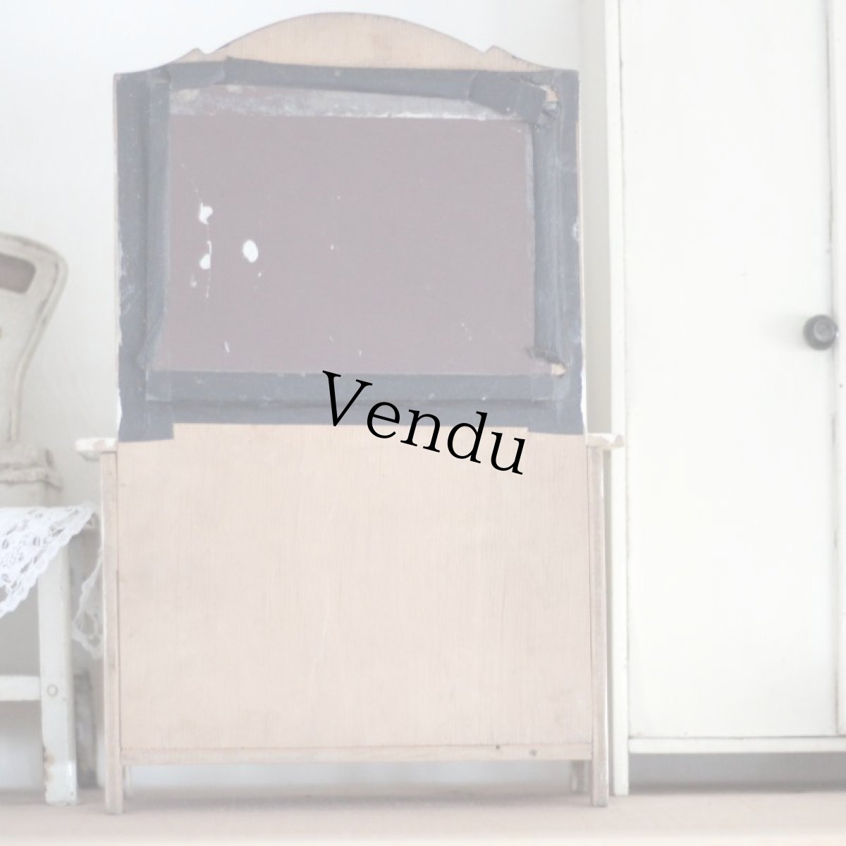 画像10: ドールハウス　ミラー付きキャビネット (10)