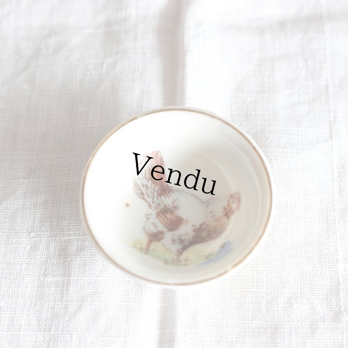 画像3: ドールハウス 鳥とお花のディッシュセット* (3)