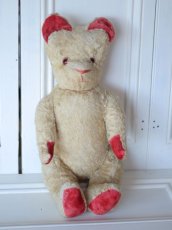 画像1: RARE!!! Red Ear /Le Jouet Paris Massy/J.P.M. Bear/48cm/France (1)