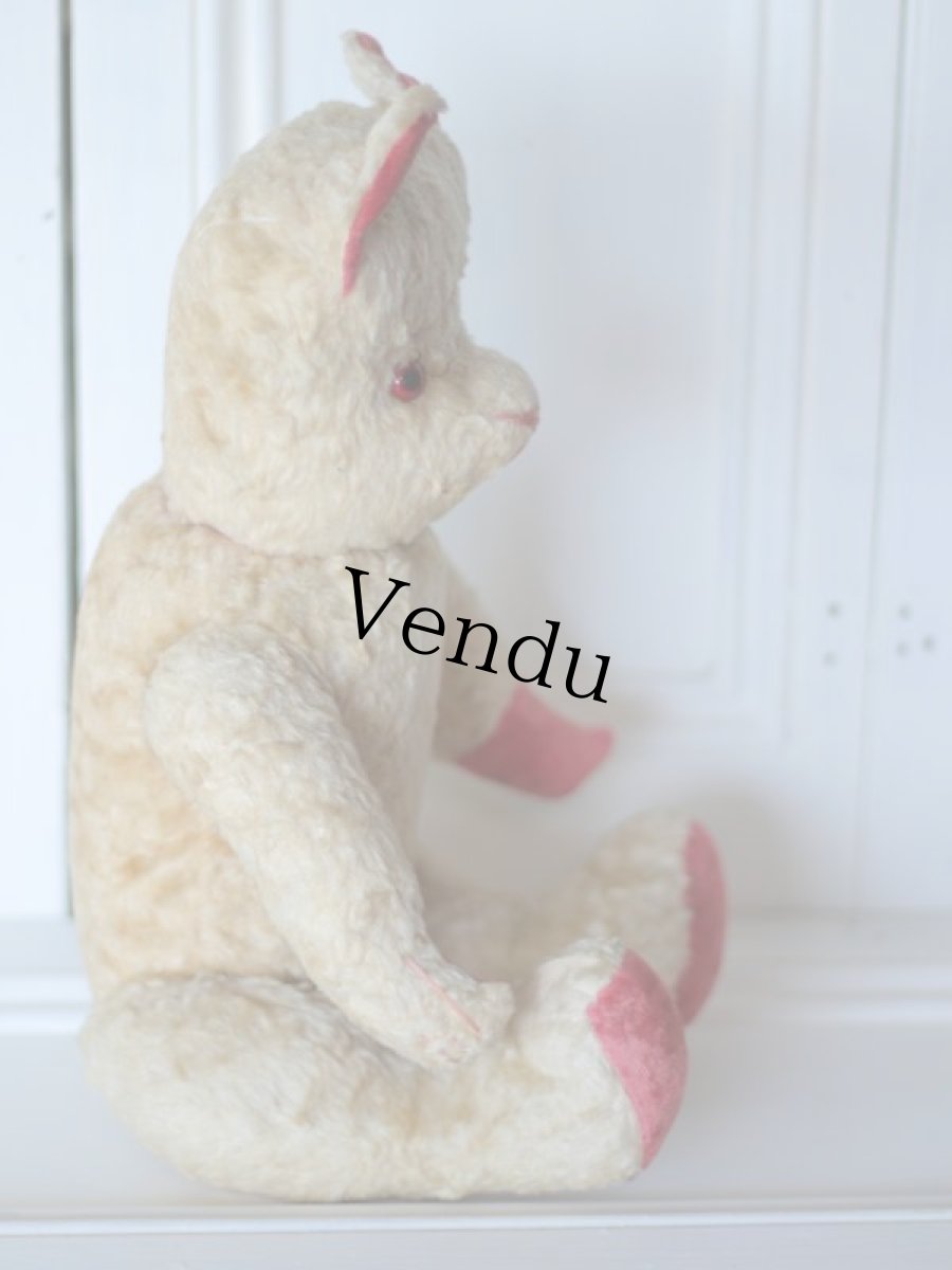 画像11: RARE!!! Red Ear /Le Jouet Paris Massy/J.P.M. Bear/48cm/France (11)