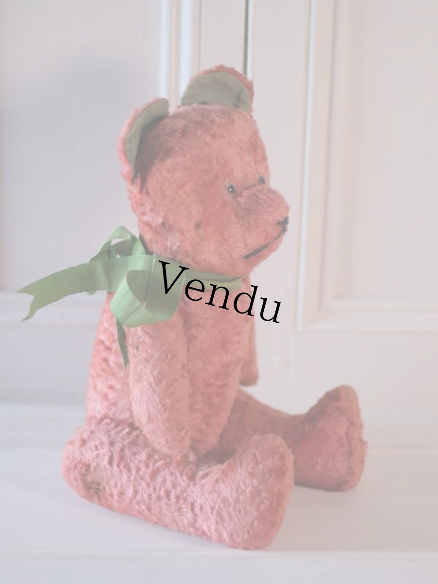 画像7: RARE!!! PINK JPM /Le Jouet Paris Massy/J.P.M. Bear/41cm//France (7)