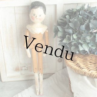 Wooden Doll/ウッデンドール - Antique toricoTte