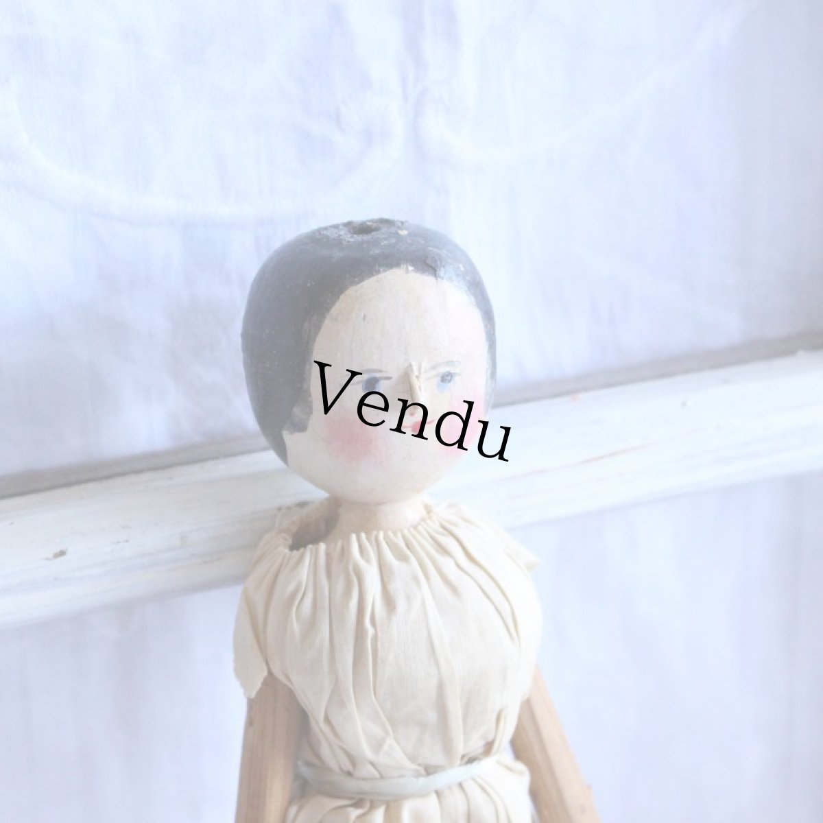 画像2: wooden peg doll RN09021806 (2)