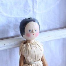 画像2: wooden peg doll RN09021806 (2)