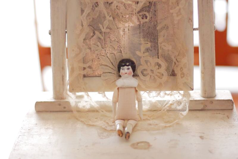 画像1: China head doll //4.5in (1)