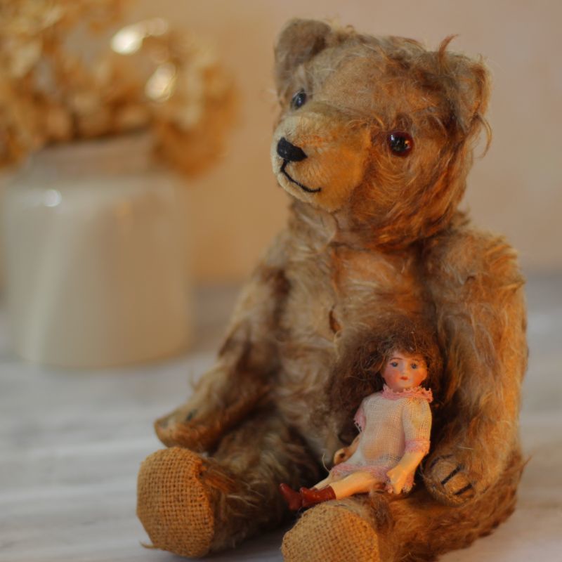 コンポジションボディ ミニョネット French＊/Antique Doll/お