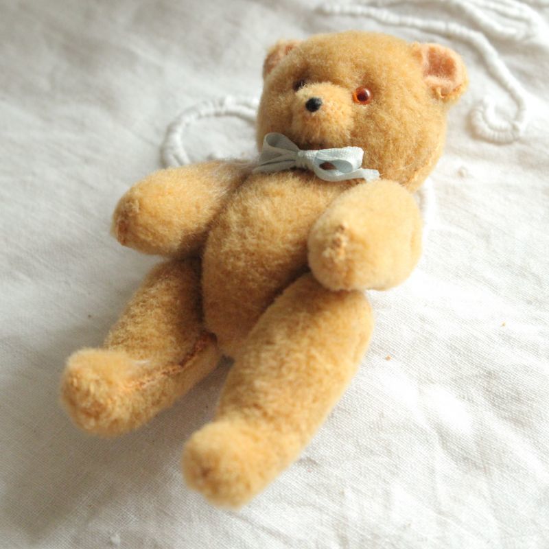 テディベア アンティーク ぬいぐるみ アンティーク小さい小さいテディベア 372/Antique Teddybear