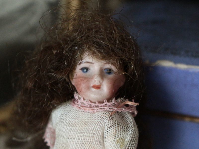 コンポジションボディ ミニョネット French＊/Antique Doll/お