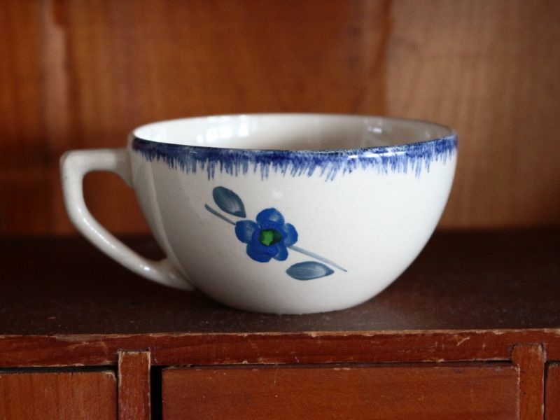 Antique toricoTte SALE++DIGOIN SARREGUEMINES MARY LOU CUP/French/ディゴアン  サルグミンヌ/BrocanteAntique/食器-カップ/ボウル/Antique toricoTte アンティークショップ