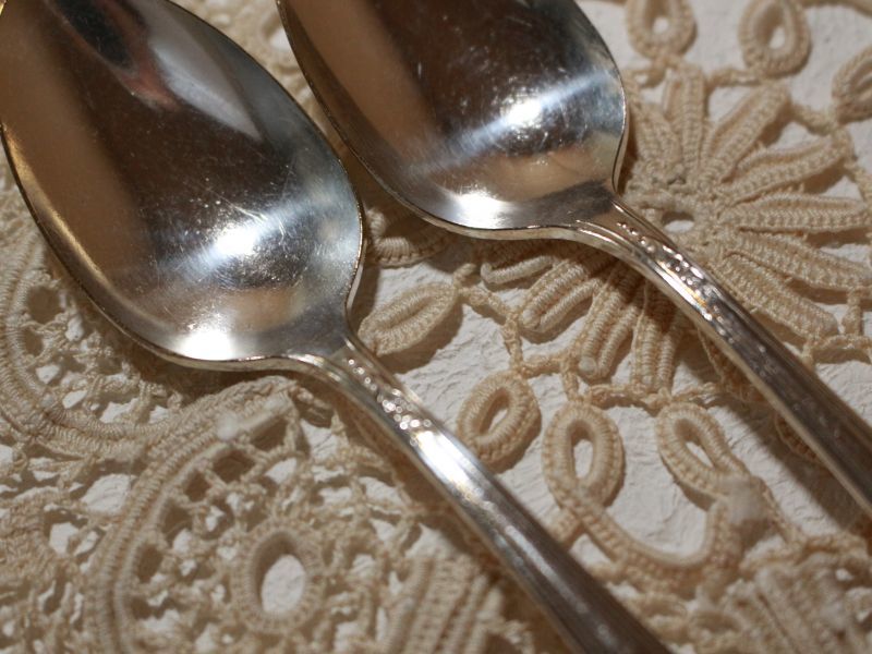 Antique Toricotte アンティーク シルバープレート ティースプーン D Brocante Antique 食器 Etc Antique Toricotte アンティークショップ