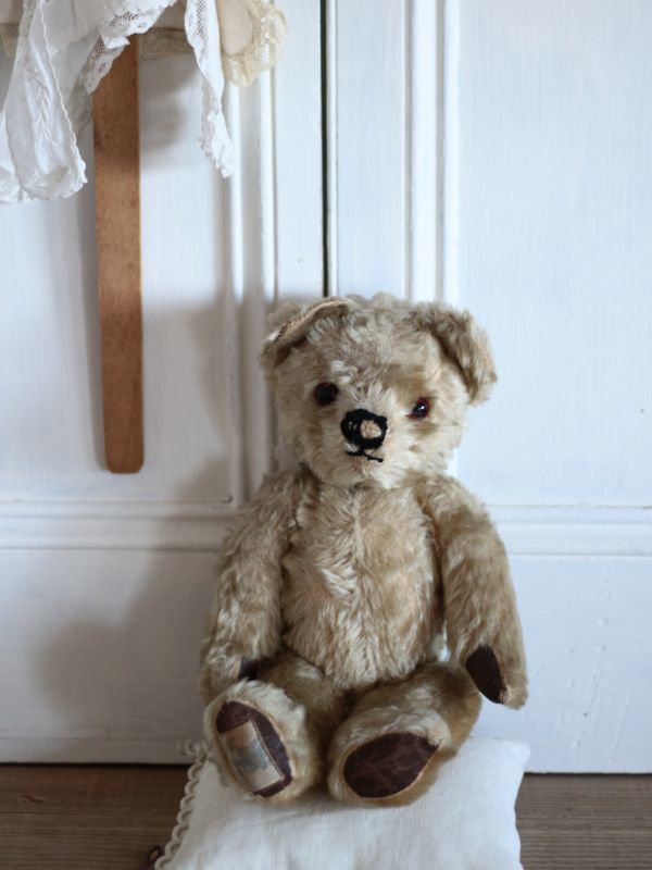 Antique toricoTte Cute!!Chad Valley Bear / 13.5in/ British/Antique 