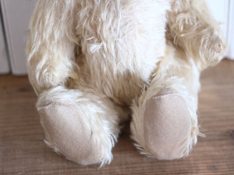 ♥フランスからやって来たボルドー色のアンティーク　JPM?フレンチベア♥ Antique toricoTte RARE!! J.P.M. 社 Bear/France/15.5in