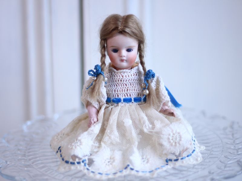 Antique toricoTte mignonette-A//France蚤の市/Antique Doll/お人形
