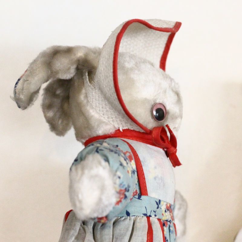 おしゃれで可愛いうさぎのぬいぐるみ Antique Teddybear ぬいぐるみ Antique Toricotte アンティークショップ