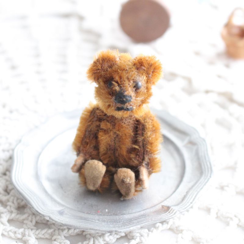 シュコー社アンティークピッコロシリーズテディベア/Antique Teddybear