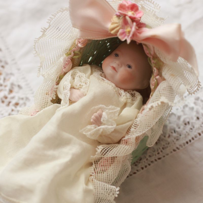 Grace S. Putnam Repro オールビスクBye-Loちゃん/Antique Doll/お人形 