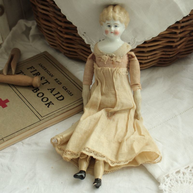 25cm チャイナヘッドドール 299/Chinahead Doll/チャイナヘッドドール-/Antique toricoTte アンティークショップ